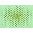 thumbnail image 1 of Ahgly Company Machine Washable Indoor Rectangle Transitional Mint Green Area Rugs, 6' x 9', 1 of 7