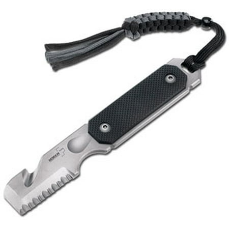Boker Hunter Stag Handle - Boker Cop Tool Fixed 1.75 in Blade G-10 Handle
