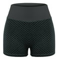 thumbnail image 1 of Yoga Shorts Women Basic Slip Bike Shorts Compression Workout Leggings Yoga Running Shorts, Black, M, 1 of 7