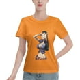 thumbnail image 1 of Women's Basic Short Sleeve T-Shirt One Piece Robin, 1 of 6