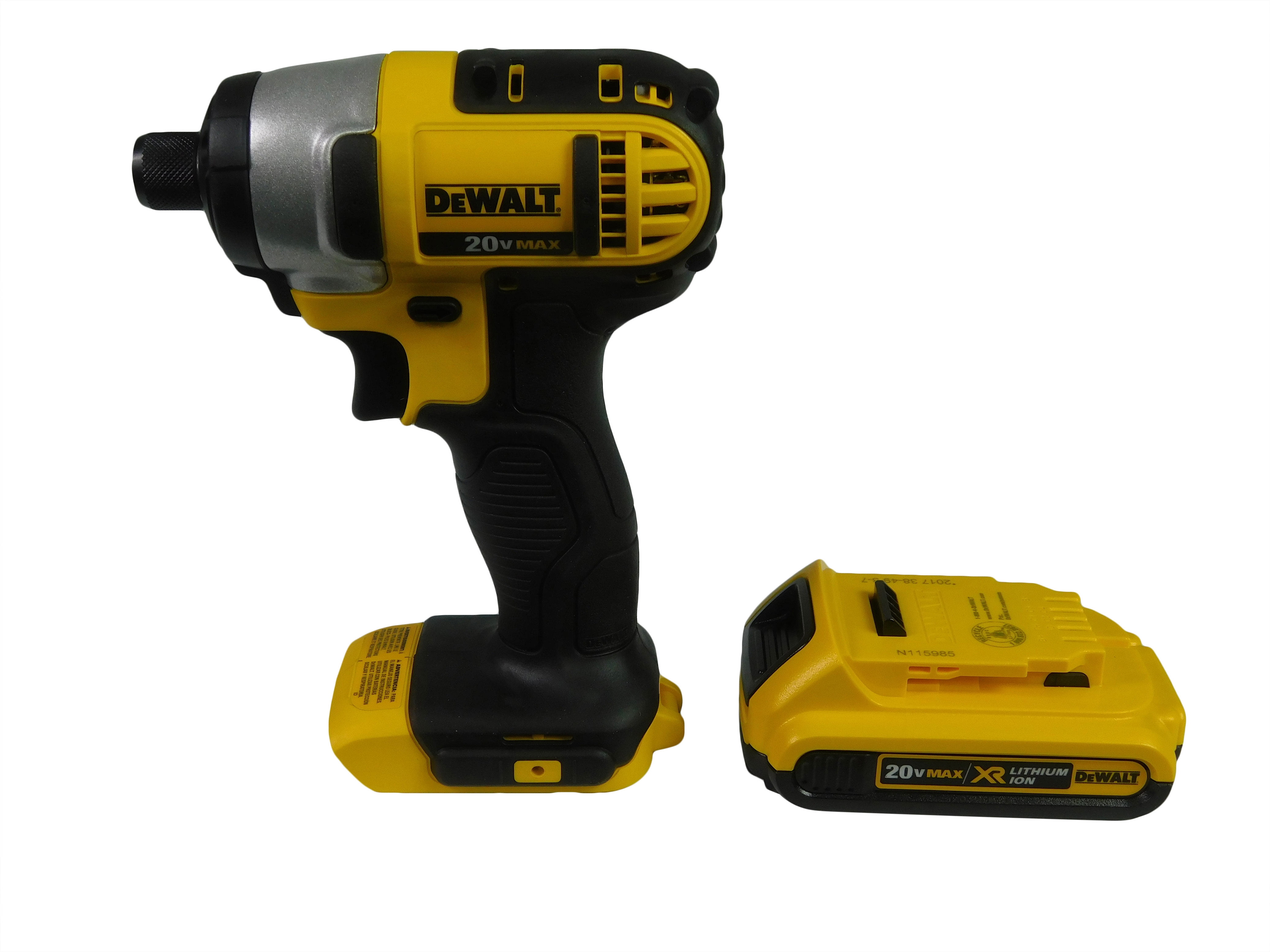 DeWalt DCF885 1/4" Cordless Impact Driver One DCB203 2.0AH battery