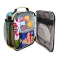thumbnail image 4 of Square Lunch Bag 10.5*3.5*9.5 Inches Cooler Bag Lunch Bag Insulation Portable Durable Fashion Colorful Tree Bird, 4 of 6