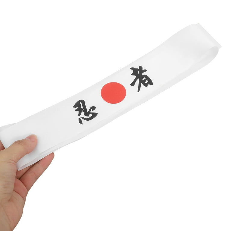 Japanese Samurai Headband (Hachimaki) - Unisex For Sports, Cooking, Cosplay