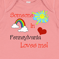 thumbnail image 4 of Inktastic Someone in Pennsylvania Loves Me Boys or Girls Baby Bodysuit, 4 of 5
