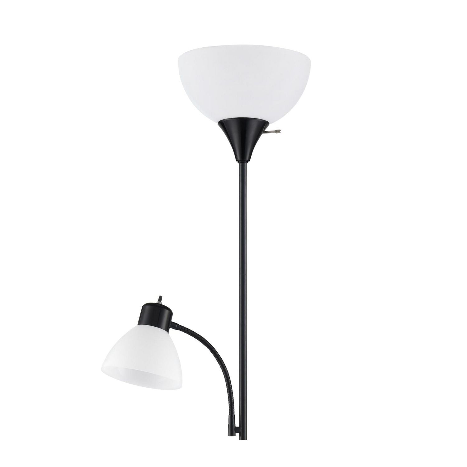 Lampadaire Mainstays avec lampe de lecture Hauteur : 180,3 cm