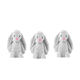 thumbnail image 3 of Orejas Largas Conejo Juguetes De Muñeca Peluche 3pcs Lab.g, 3 of 5
