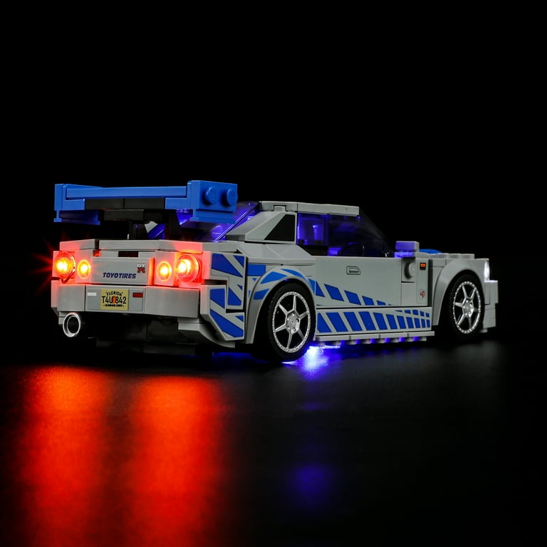 i Kito LED Lighting Kit, Lights Set for Lego Cars Speed Champions Sets  76910 Classic Version 