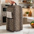 thumbnail image 4 of SEANATIVE Small Kitchen Appliance Dust Cover for Blender Leopard Print, 4 of 7