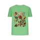 thumbnail image 2 of Fiudx Camisas de Mujer Blusas con Estampado de Flores para Mujer Top de Manga Corta con Cuello Redondo, 2 of 4