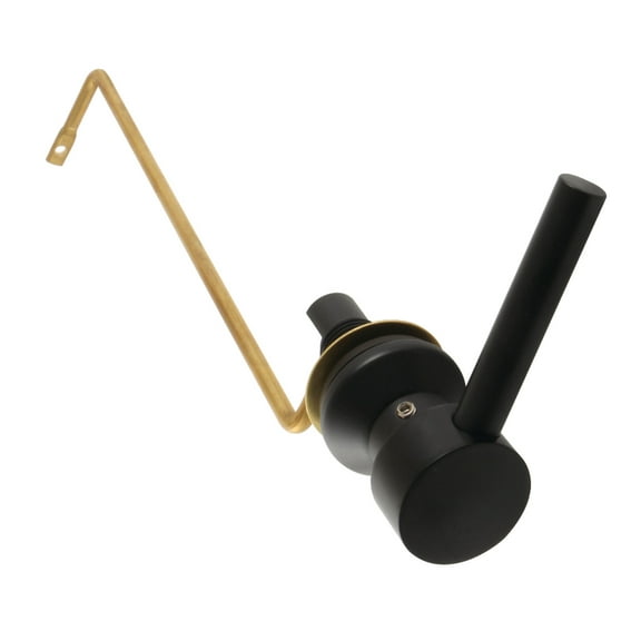 Kingston Brass KTDLS0 Concord Side Mount Toilet Tank Lever, Matte Black