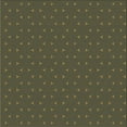 thumbnail image 1 of Ahgly Company Tapis d'Intérieur Lavables en Machine, Carrés, Brun Chocolat, 8' Carré, 1 of 7