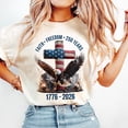 thumbnail image 4 of Faith - Freedom - 250 Years Shirt, 250th Anniversary United States of America T-Shirt, 4 of 4