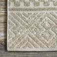 thumbnail image 4 of nuLOOM Kamryn Textured Tribal Indoor/Outdoor Area Rug, 5' x 8', Beige, 4 of 8