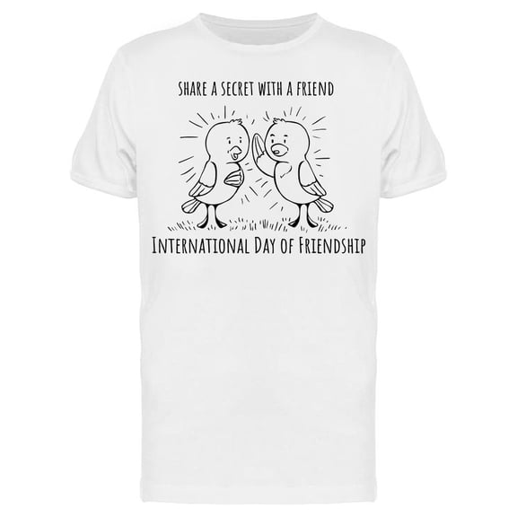 Share A Secret With A Friend Tee Men's -Image by Shutterstock