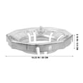 thumbnail image 3 of OULII Gas Stove Heating Rack Galvanized Sheet Silver 1Pack for Home Use, 3 of 5