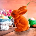 thumbnail image 4 of Elainilye Easter Flocked Bunny Decor, Artificial Grass Miniature Figurine, Funny Shaped Standing Garden Ornaments for Indoor Outdoor Garden Decoration, Easter Bunny Decor, 4 of 7