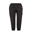 thumbnail image 4 of PENGXIANG Men‘s Cargo Pants Casual Drawstring Elastic Waist Relaxed Fit Long Jogger Cargo Trousers, 4 of 6