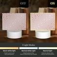 thumbnail image 3 of Fotbe Rose Gold Abstract Spots 1 Pattern Acrylic Night Light Gift with 3 Color ModesTouch-Sensitive LED Lamp Perfect Gift for Mother's Day, Birthday, or Christmas, 3 of 9