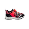 thumbnail image 2 of Marvel Spider-Man Boys' Strap Light-Up Running Sneakers (Sizes 7 - 12), 2 of 3