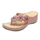 thumbnail image 1 of Amzcrzy Zapatos de mujer,Zapatos de mujer,Zapatillas de mujer, Chanclas casuales para mujer con punta abierta, plataforma, suela suave y soporte para el arco Sandalias Mujer Zapatillas De Casa, 1 of 6