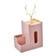 thumbnail image 4 of Soporte para papel de cocina, organizador con control remoto, caja de pañuelos, dispensador de servilletas, mesa G-rosa, 4 of 9