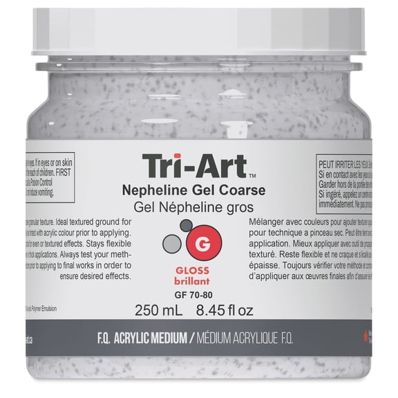Tri-Art Nepheline Gel Medium - Coarse, 250 ml