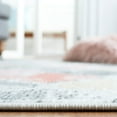 thumbnail image 4 of SAFAVIEH Phoenix Aleta Geometric Area Rug, Blue/Red, 6'7" x 6'7" Square, 4 of 8