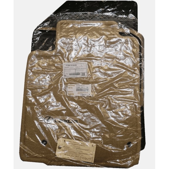 LEXUS OEM FACTORY 4pc CARPET FLOOR MAT SET 2007-2012 ES350 ( CAMEL )