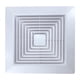 thumbnail image 1 of Rejilla de ventilación del extractor del baño Salida de aire del aire acondicionado Reemplazo del difusor de aire para 34 cm, 1 of 9