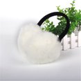 thumbnail image 2 of Furry Winter Earmuff Soft Warm Ear Muffs Winter Cold Weather Ear Warmer Outdoor Ear Covers for Women Girls, 2 of 3
