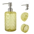 thumbnail image 5 of Unique Bargains 1 Pc Simple Cylindrical Soap Pump Dispenser for Bath 500ml Yellow Silver Tone, 5 of 6