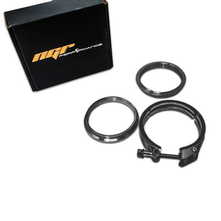 

NGR V-Band Kit (Stainless Steel) V-Band Clamp (Black) Assembly Kit (SS T304) - 4in