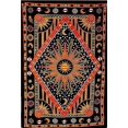 thumbnail image 1 of Tapiz de sol ardiente, Sol celestial Luna Estrella Planeta Boho Tapiz medio Tarot Carta Colgante de pared Boho Hippie Hippy Beach Coverlet Cortina 50*60 inches, 1 of 5
