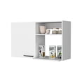 thumbnail image 4 of Metal - Handle White Wall Cabinet | Store kitchen supplies neatly and access smoothly | Add charm to kitchen decor, 4 of 4