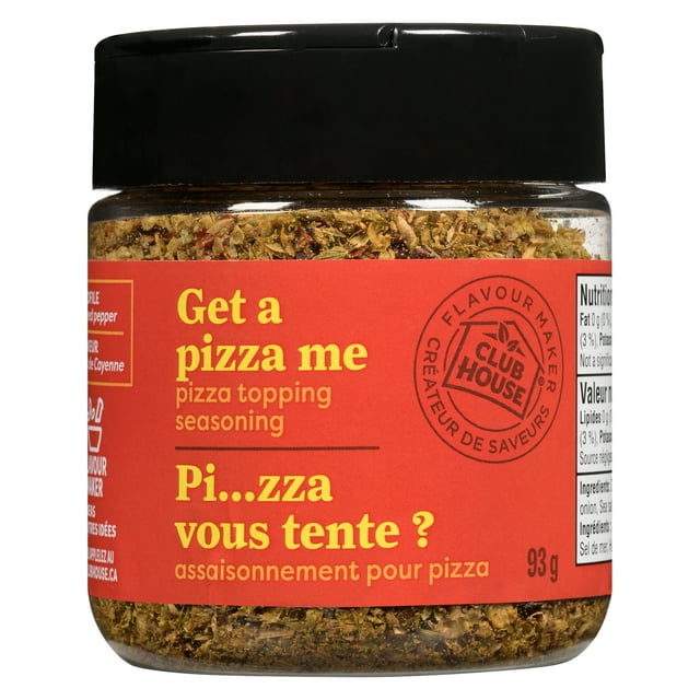 Club House Flavor Maker Pizza Topping Seasoning, 93 g