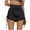 Black, variant on Lovskoo Skorts Skirts for Women with Shorts Drawstring Ruched Tennis Skirt High Waisted Sport Skorts Black