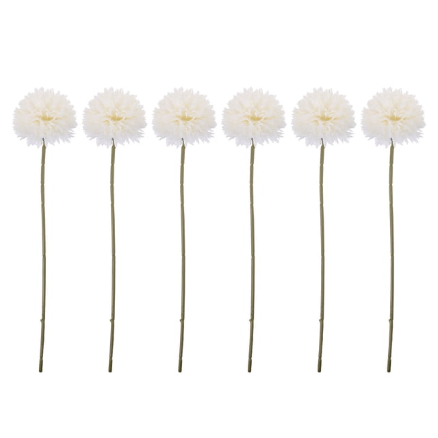 FELTECHELECTR 6 piezas de jacintos de plástico falsos para decoración del Día de Acción de Gracias, flores artificiales