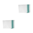 thumbnail image 2 of Unatoiry Cotton Glass Drying Cloth Portable Reusable Water Absorbent Colorful Soft Towel Kitchen Hotel Plate Cleaning Cloths Green 2Set, 2 of 6