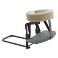 thumbnail image 4 of Drezz Home Mattress Top Massage Kit Face Down Pillow Massage Head Rest Hand Support Board Face Cradle Cushion Support Ergonomic Adjustable Angle Quick Release Portable Knit Cloth Sponge Beige, 4 of 8
