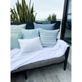 thumbnail image 6 of Blue Yacht Stripe 20x20 Indoor Outdoor Pillow Default Title, 6 of 6