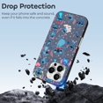 thumbnail image 4 of Funda de TPU Stitch para iPhone 16 Pro: ultrafina, a prueba de golpes, antiamarilleo, resistente a arañazos, compatible con carga inalámbrica, agarre mejorado, estilo negro., 4 of 7