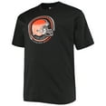 thumbnail image 2 of Men's Fanatics Black Cleveland Browns Big & Tall Color Pop T-Shirt, 2 of 4
