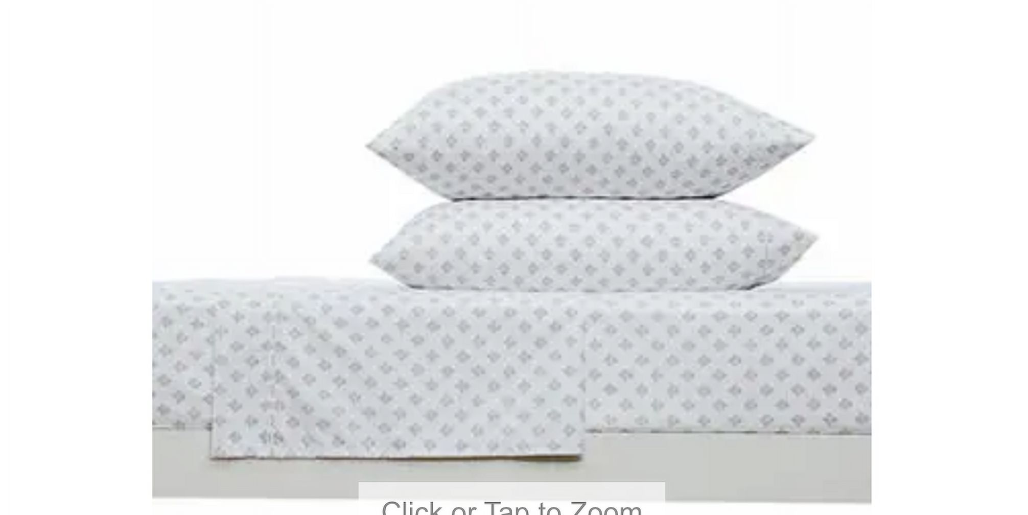South Point Home Fashions Microfiber 6-Piece Sheet Set Queen size (Gray Medallion)