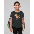 thumbnail image 2 of Sketch Dino Roar T-Shirt Juniors -Image by Shutterstock,  Medium, 2 of 4