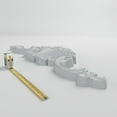 thumbnail image 6 of Ekena Millwork 40 1/2"W x 12 1/4"H x 2 3/4"P Flower Basket Center with Scrolls Onlay, 6 of 6