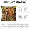 thumbnail image 5 of HENGT African Throw Pillow Cover Graphic Pillow Case Decorative Men Women Boy Girl Room Cushion Cover for Home Couch Bed, 5 of 5