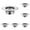 Pink 7PCS, variant on JHEHF Bathroom Sink Strainer, Mesh Bathtub Drain Cover, Bathtub Lavatory Sink Drain Strainer Hair Catcher for Laundry, Stainless Steel Drain Filter 6/5/4/3/2/1PCS