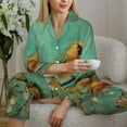 thumbnail image 6 of Sikiie Retro Birds Pajamas for Women Set, Womens Pajama Sets, Lounge Sets for Women, 2pjs for Women-Small, 6 of 7