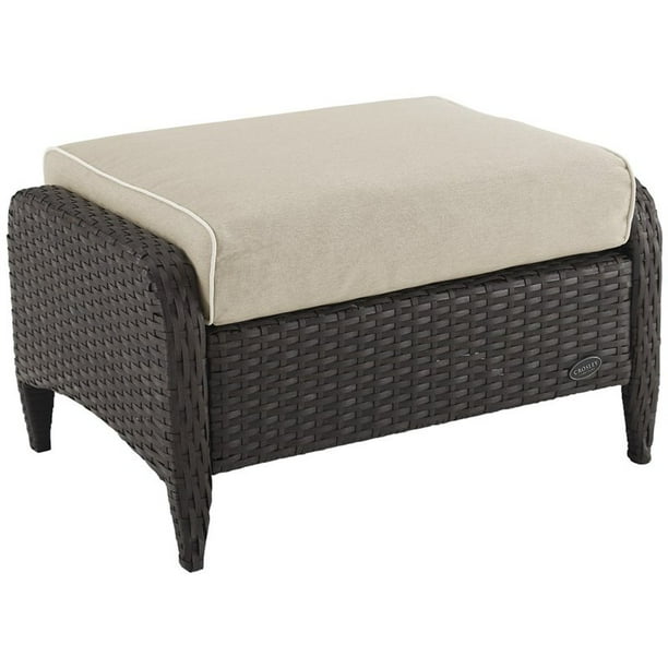 Wicker cheap ottoman walmart