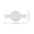 thumbnail image 6 of Masteelf Silicone Baking Strips with Handles, and Oilproof, 100pcs Cake Baking Paper for Versatile Use, 6 of 7